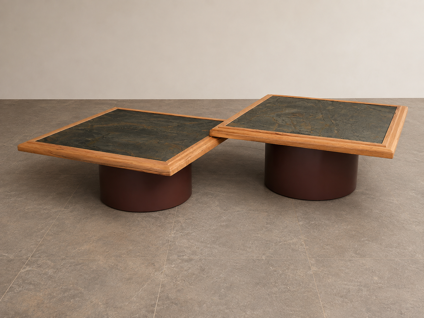 LIQA coffee tables — set of two